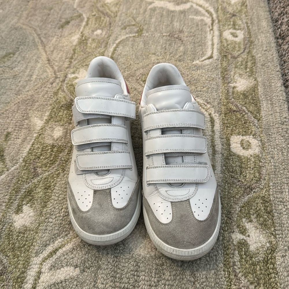 Isabel marant Velcro sneakers size 39. Worn twice